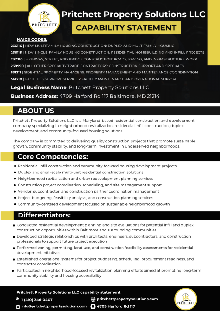 pritchett property solutions llc